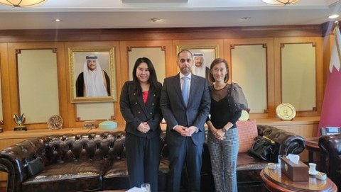 [GCEL 카타르 대사관 대사님 미팅]